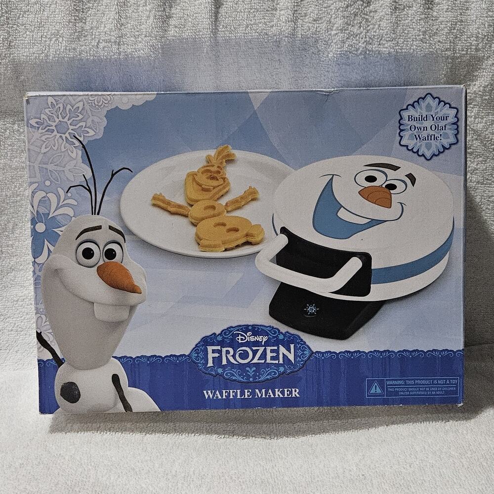 Disney Frozen Olaf Waffle Maker Build Your Own Olaf Select Brands 800W New